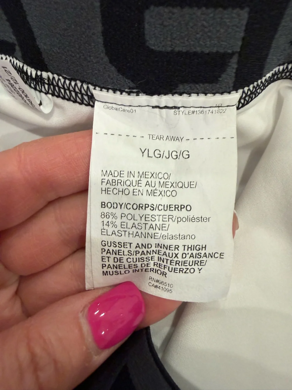 Under Armour HeatGear White 3/4 Compression Leggings Youth Large YLG